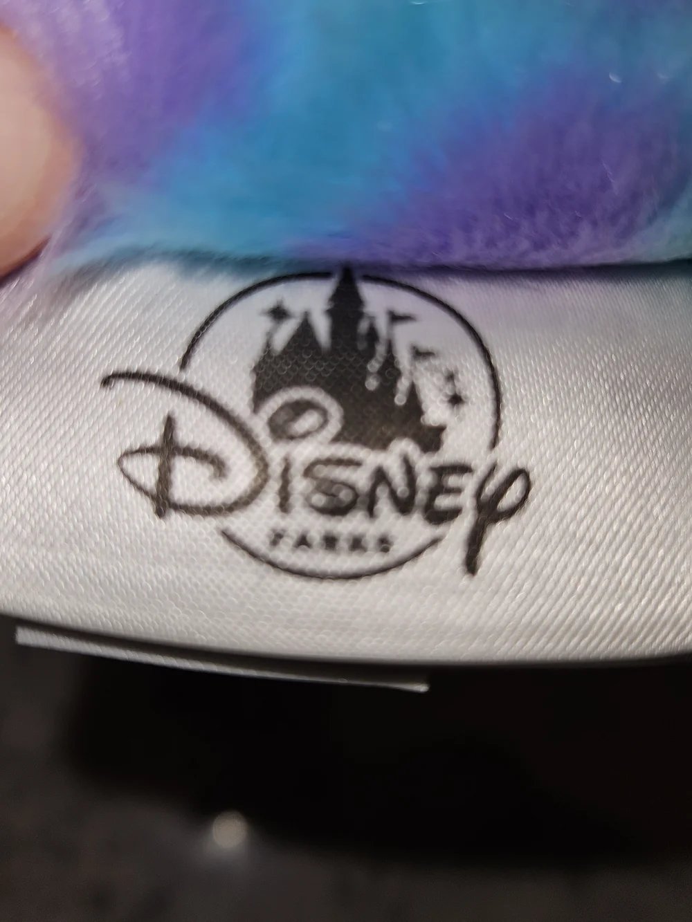 Disney Plush Teal & Purple Horned Headband